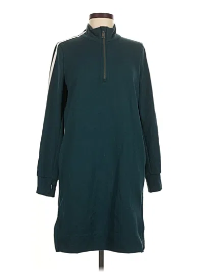 Pre-owned Athleta Fleece Jacket In Blue