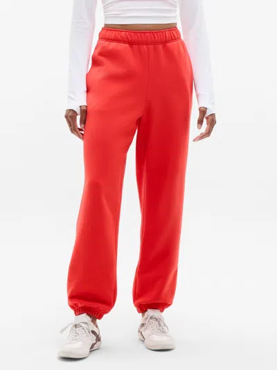 Athleta Forever Fleece High Rise Jogger In Red