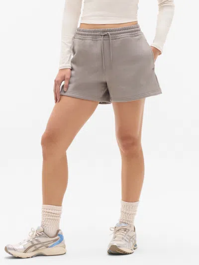 Athleta Forever Fleece Mid Rise 4" Short
