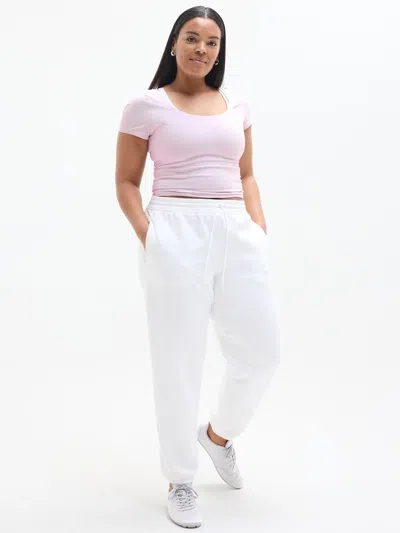 Athleta Forever Fleece Mid Rise Jogger