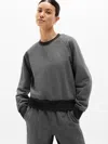 Athleta Forever Fleece Relaxed Crew Sweatshirt