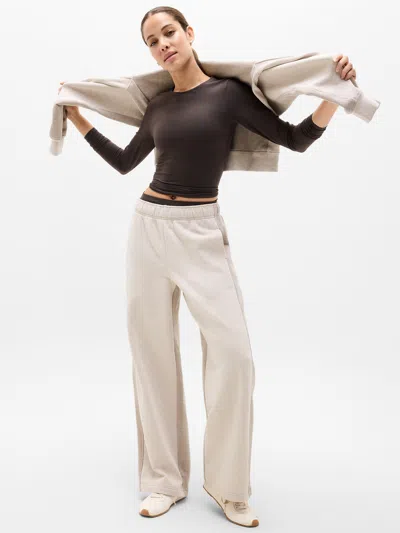 Athleta Forever Fleece Wide Leg