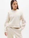 Athleta Form Knit Crew Sweatshirt In Neutral