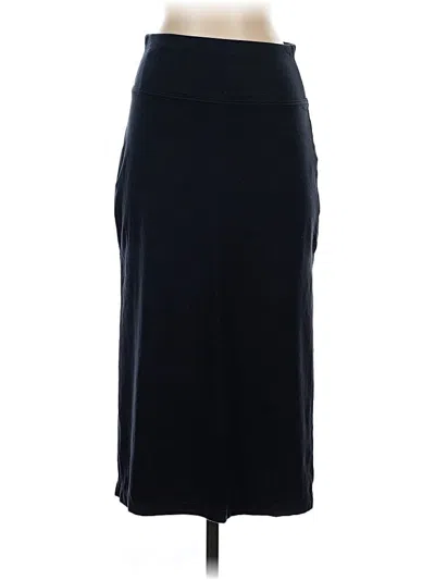 Pre-owned Athleta Formal Skirt In Black
