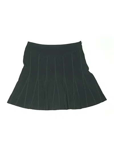Pre-owned Athleta Formal Skirt In Black