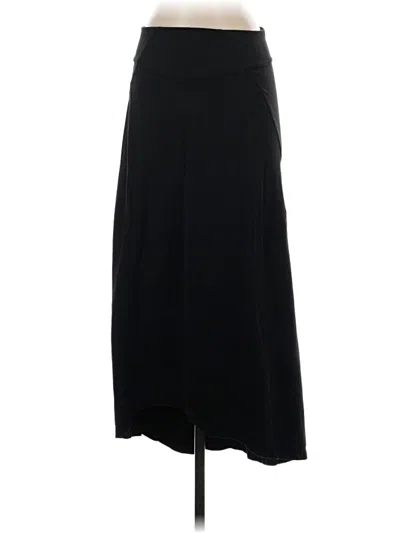 Pre-owned Athleta Formal Skirt In Black