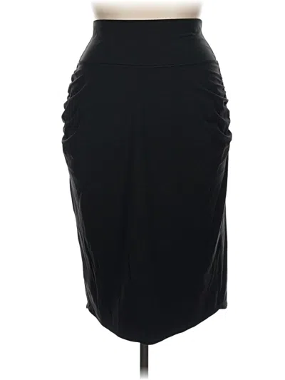 Pre-owned Athleta Formal Skirt In Black