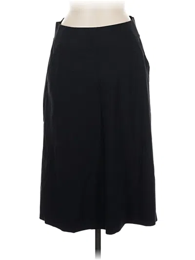 Pre-owned Athleta Formal Skirt In Black