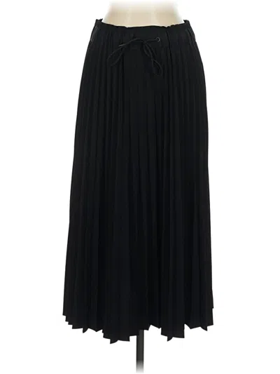 Pre-owned Athleta Formal Skirt In Black