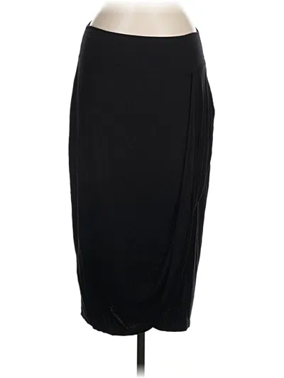 Pre-owned Athleta Formal Skirt In Black