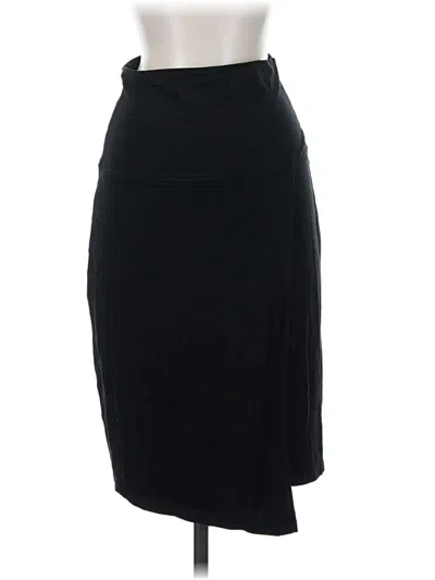 Pre-owned Athleta Formal Skirt In Black