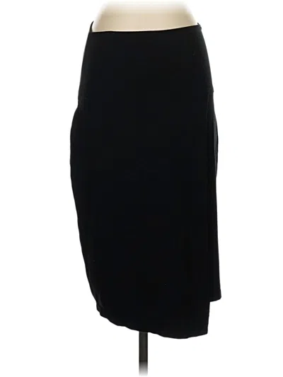 Pre-owned Athleta Formal Skirt In Black