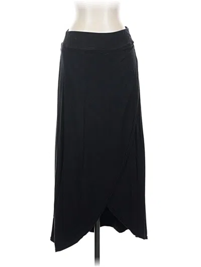Pre-owned Athleta Formal Skirt In Black