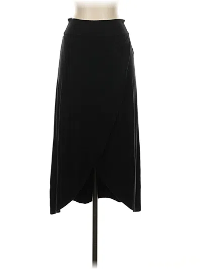 Pre-owned Athleta Formal Skirt In Black
