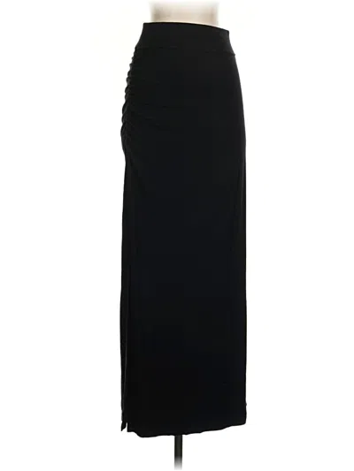 Pre-owned Athleta Formal Skirt In Black