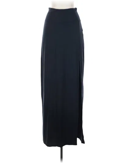 Pre-owned Athleta Formal Skirt In Black