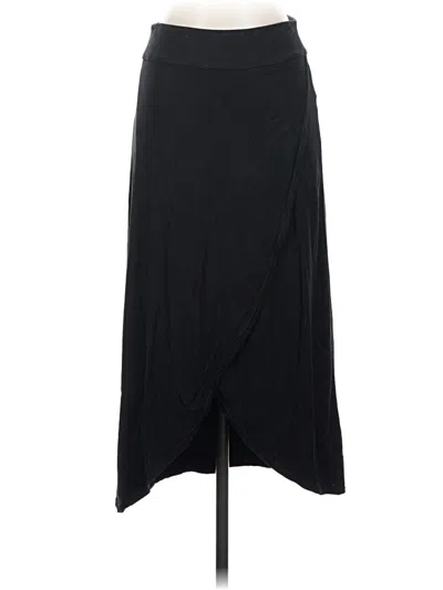 Pre-owned Athleta Formal Skirt In Black