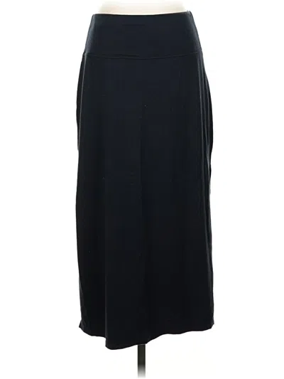 Pre-owned Athleta Formal Skirt In Black
