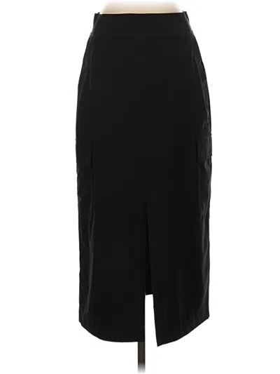 Pre-owned Athleta Formal Skirt In Black