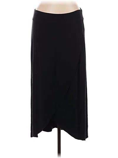 Pre-owned Athleta Formal Skirt In Black