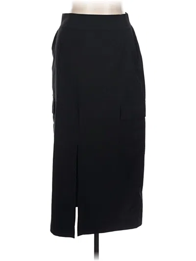 Pre-owned Athleta Formal Skirt In Black