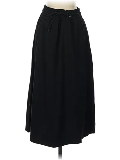 Pre-owned Athleta Formal Skirt In Black