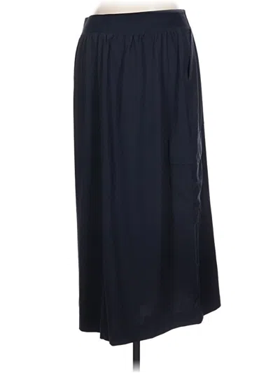 Pre-owned Athleta Formal Skirt In Blue