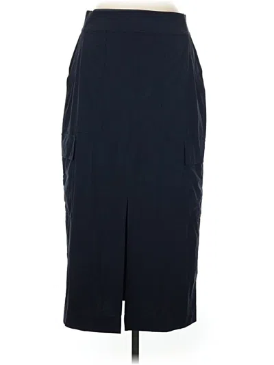 Pre-owned Athleta Formal Skirt In Blue