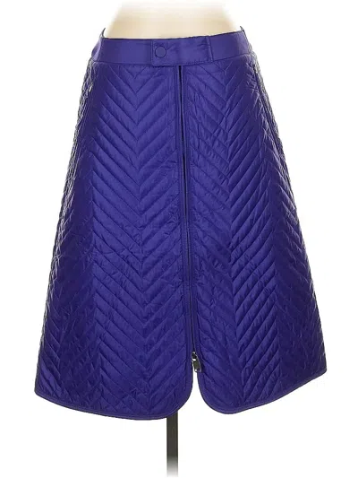 Pre-owned Athleta Formal Skirt In Purple