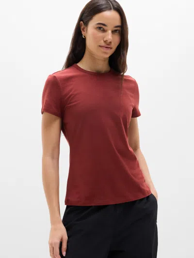 Athleta Foundation Slim Tee In Multi