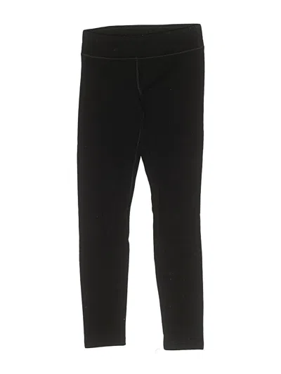 Pre-owned Athleta Girl Kids' Active Pants In Black