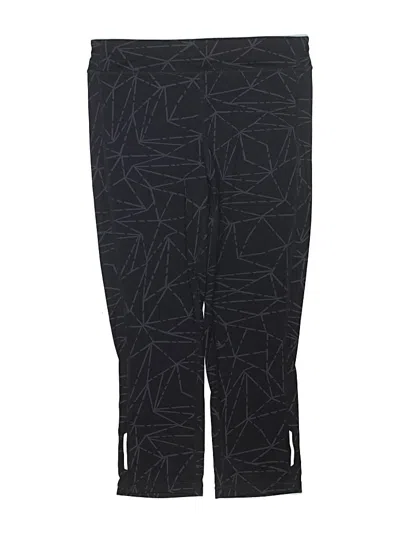 Pre-owned Athleta Girl Kids' Active Pants In Black