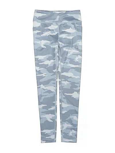 Pre-owned Athleta Girl Kids' Active Pants In Blue