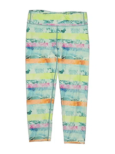 Pre-owned Athleta Girl Kids' Active Pants In Blue