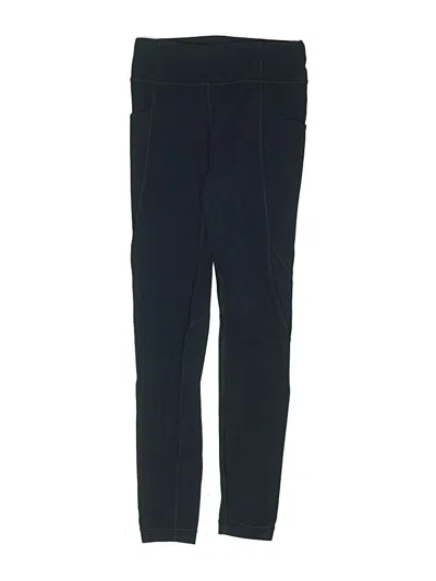 Pre-owned Athleta Girl Kids' Active Pants In Blue