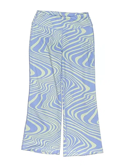 Pre-owned Athleta Girl Kids' Active Pants In Blue