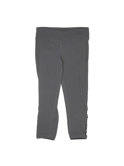 Pre-owned Athleta Girl Kids' Active Pants In Gray
