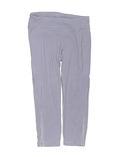 Pre-owned Athleta Girl Kids' Active Pants In Gray