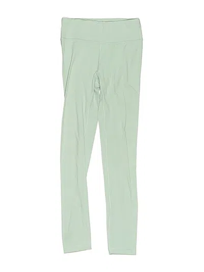 Pre-owned Athleta Girl Kids' Active Pants In Green
