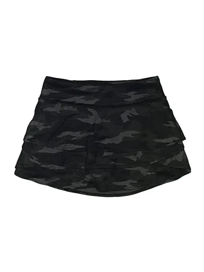 Pre-owned Athleta Girl Kids' Active Skirt In Black