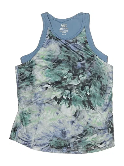 Pre-owned Athleta Girl Kids' Active Tank Top In Blue