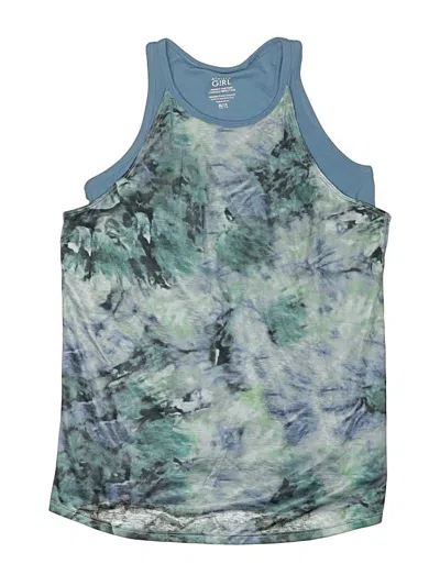 Pre-owned Athleta Girl Kids' Active Tank Top In Blue