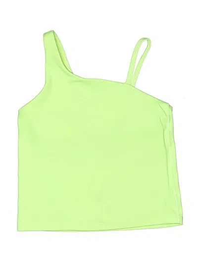 Pre-owned Athleta Girl Kids' Active Tank Top In Green
