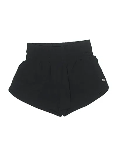 Pre-owned Athleta Girl Kids' Athletic Shorts In Black
