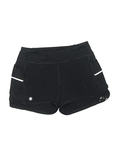 Pre-owned Athleta Girl Kids' Athletic Shorts In Black