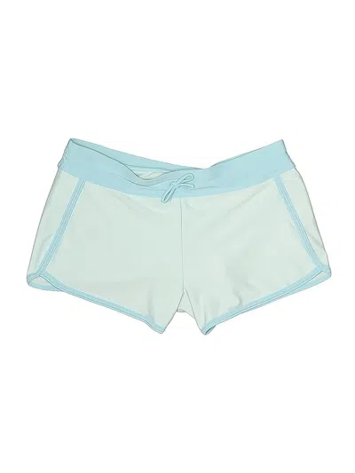 Pre-owned Athleta Girl Kids' Athletic Shorts In Blue