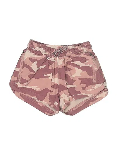 Pre-owned Athleta Girl Kids' Athletic Shorts In Pink
