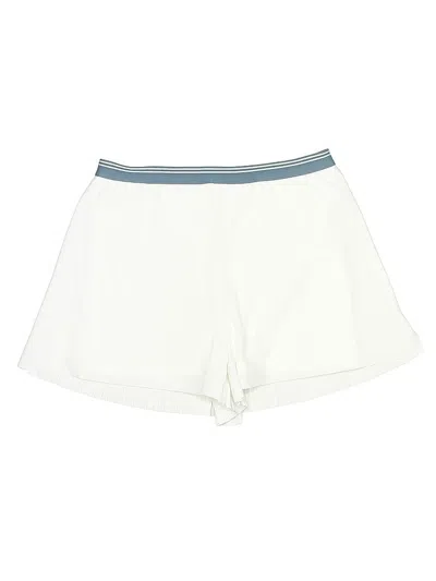 Pre-owned Athleta Girl Kids' Athletic Shorts In White