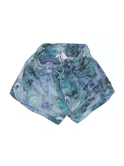 Pre-owned Athleta Girl Kids' Board Shorts In Blue