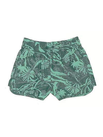 Pre-owned Athleta Girl Kids' Board Shorts In Green